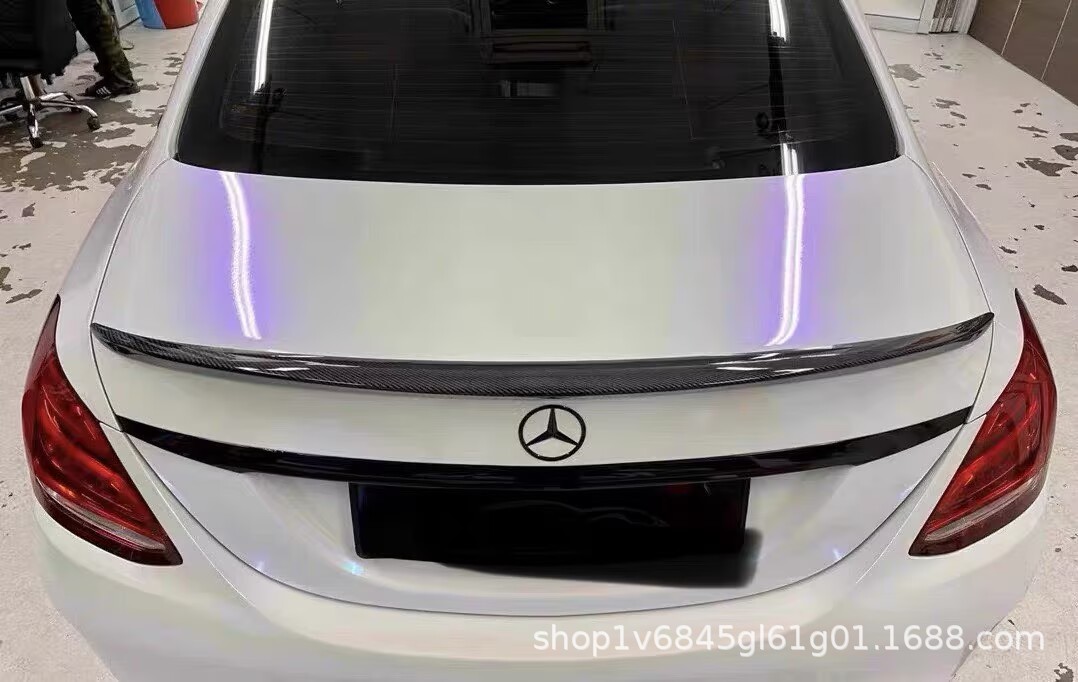 Suitable for Mercedes-Benz Car Logos, Rear Logos, C260 E300L A200 Glc260 Cla S-Class Rear Logos, Three-Pronged Logos