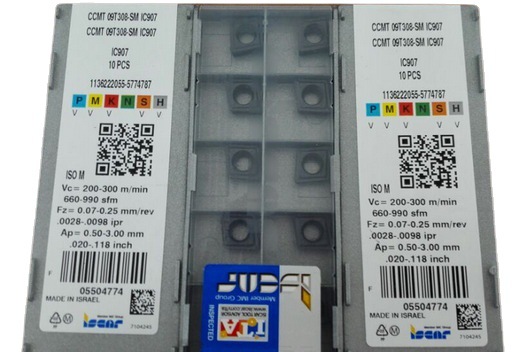 伊斯卡数控刀粒CCMT09T304-SM IC8150全新伊斯卡刀具批发
