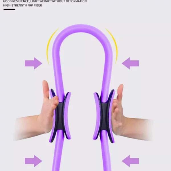 Pilates Circle Fitness Resistance Support Yoga Circle Ring Upgraded High Elasticity