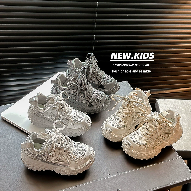 Детская спортивная обувь 2024 новая весна осень спортивная обувь для мальчиков
