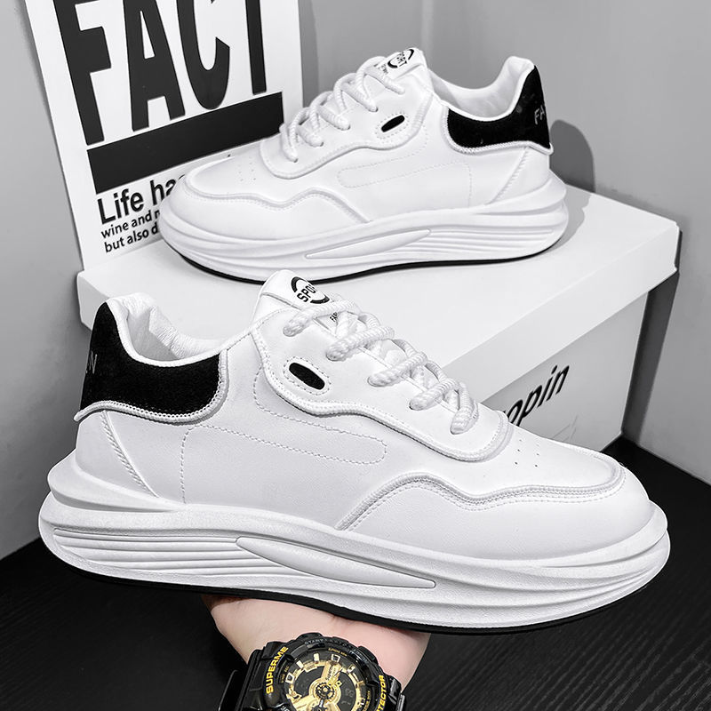 Zapatos de hombre 2026 nuevo otoño ligero zapatos de skate blanco de moda universal ventilador nicho de moda zapatos de moda