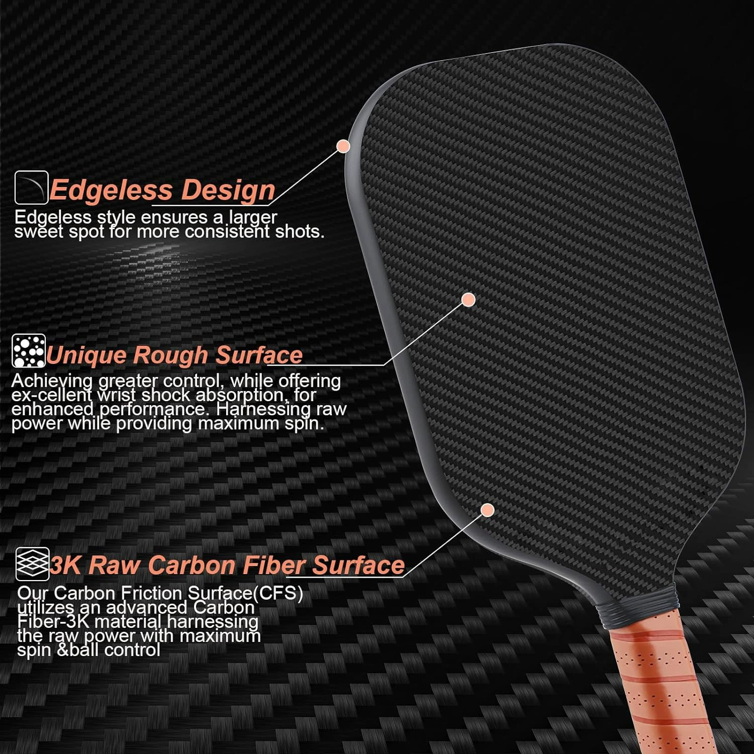 Новые безрамные 3K ткани из углеродного волокна