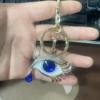 Creative blue eye hanging decoration foreign trade Amazon explosion demon eyes of the palm of the palm of the palm of the palm buckle