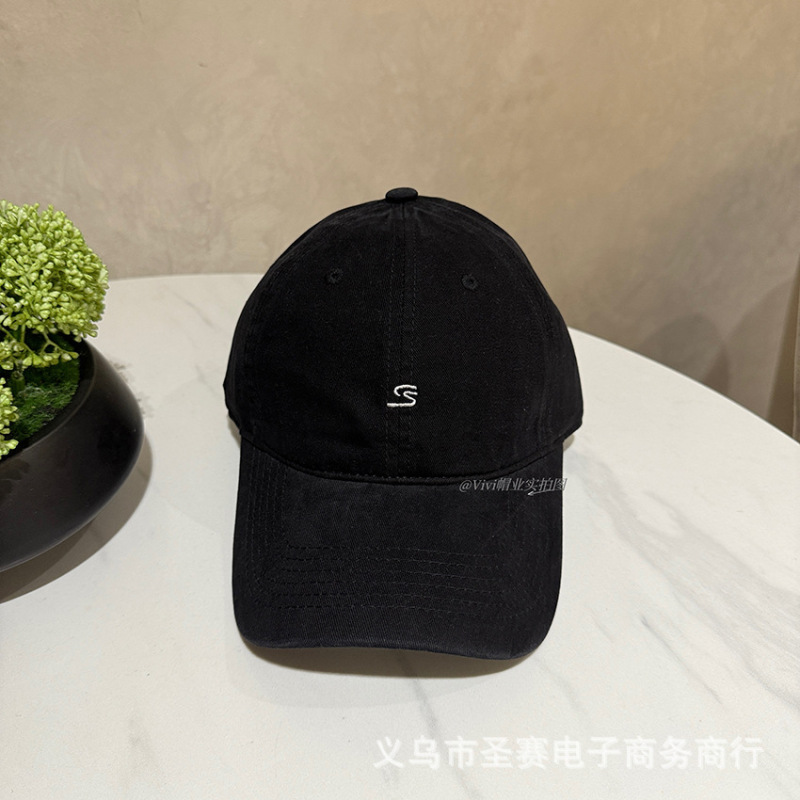 韩版小字母简约棒球帽子女春秋时尚百搭显脸小情侣鸭舌帽男ins潮|undefined