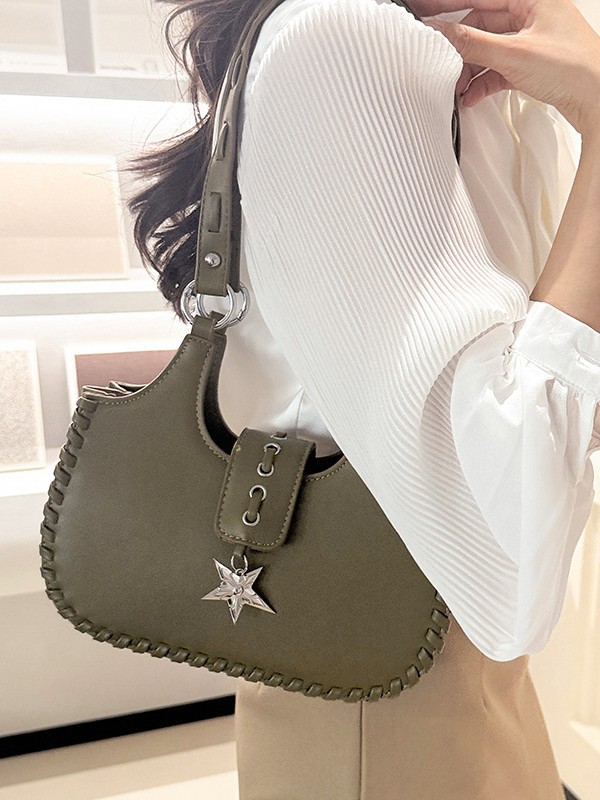 Bolso para mujeres 2026 nuevo nicho de diseño compilación de la silla de montar bolso de hombro de gran capacidad de alta calidad