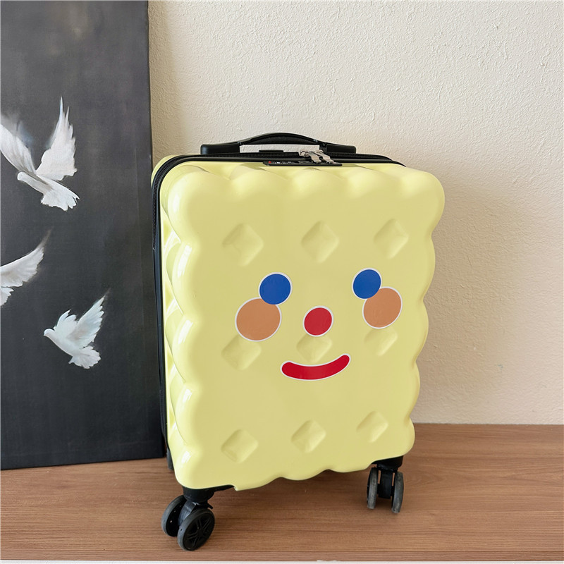 Caja de la carretilla de los niños caja de dibujos animados niños y niñas caja de la carretilla Mario trolley caso adulto coolomi maleta de 19 pulgadas