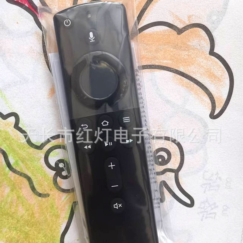 Aplicable a Amazon caja Bluetooth control remoto de voz l5b83h fuego TV stick 4K