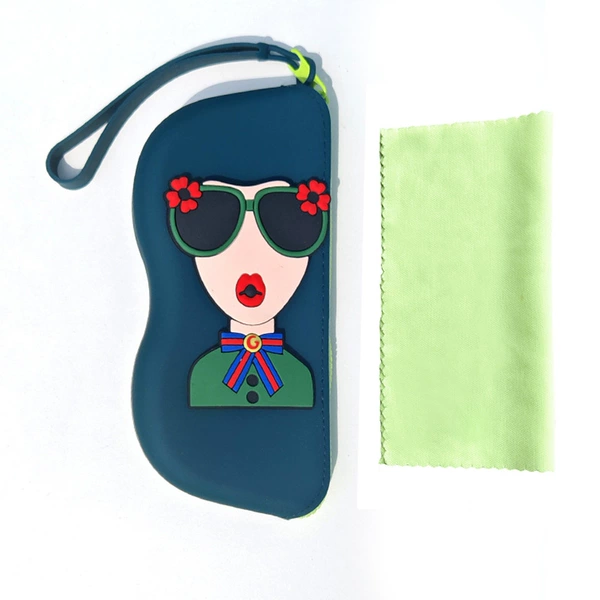 Dark green-goddess pattern model (with silicone thick rope + mirror cloth)