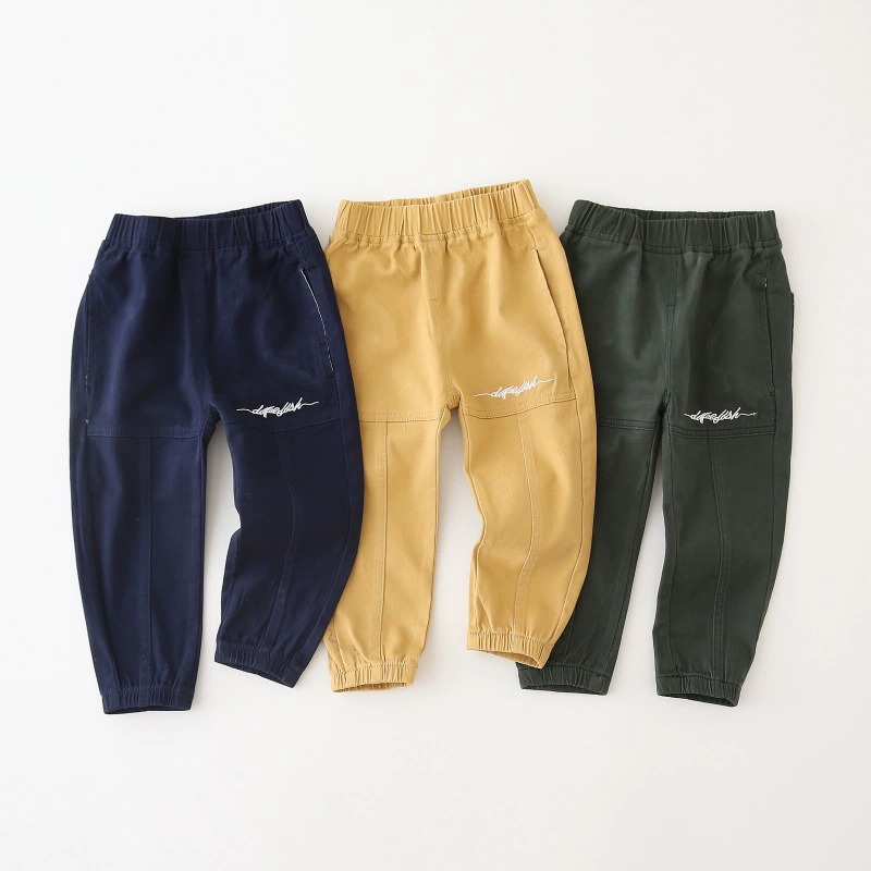 Осенние детские штаны для мальчиков, oversize
