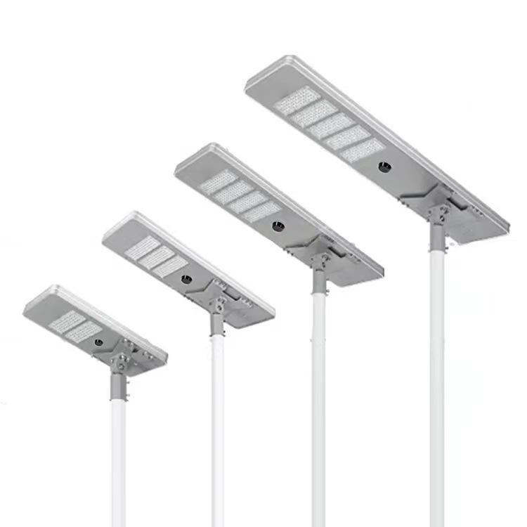 comercio exterior solar lámpara de carretera LED lámpara de patio inducción humana impermeable lámpara de carretera inteligente inducción