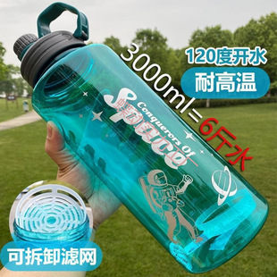 Extra Large Capacity Space Cup for Men and Women, Sports Fitness Water Bottle, Anti-Fall and Explosion-Proof Space Cup, High Temperature Resistant Large Water Cup