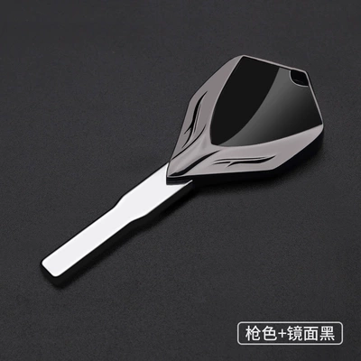 Motorcycle Key blank suitable for - gunmetal-mirror-black-kx-ktm