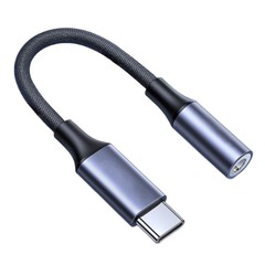 3.5mm変換type cオーディオ変換コネクタ携帯電話中継変換ヘッドセット変換ケーブル適用アップルサムスン