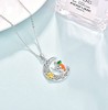 Design cute rabbit solar-powered, carrot pendant, necklace, suitable for import, new collection, simple and elegant design