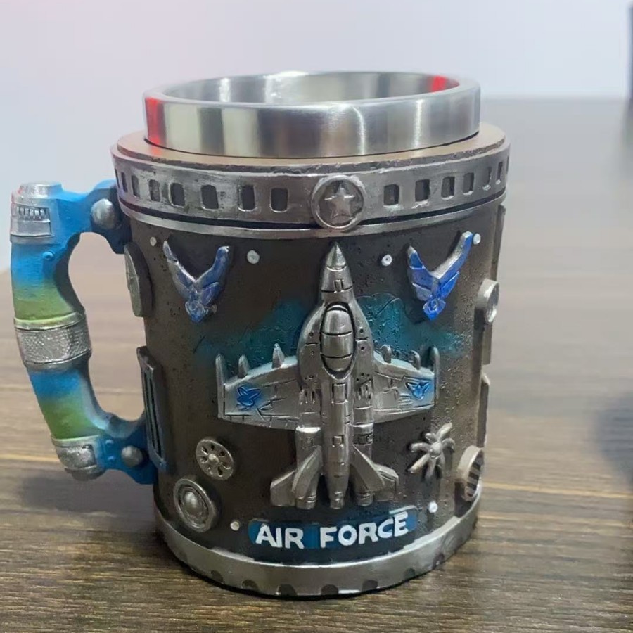 Taza 3D con Diseño de Tiburón Blanco, Conmemorativa del 50 Aniversario de Jaws, Taza Creativa de Moda, Disponible en Sitio Web Independiente