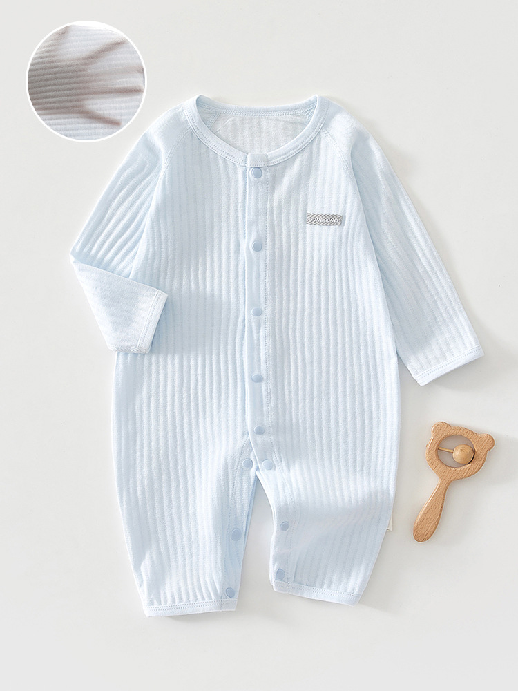 Children's summer thin long-sleeve for new born, bodysuit, ultra thin pijama