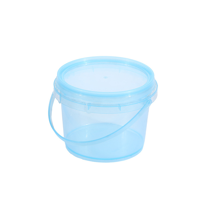 Los fabricantes venden barriles redondos pequeños de grado alimenticio resistentes a altas temperaturas, sellados con tapa, barriles de plástico portátiles, barriles de frutas con té con leche