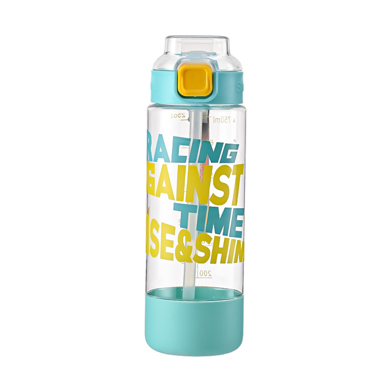 Seleccionar estrictamente tazas de paja de alto valor facial tazas de agua creativas niñas de alto valor facial tazas de agua de plástico portátiles de gran capacidad image 8
