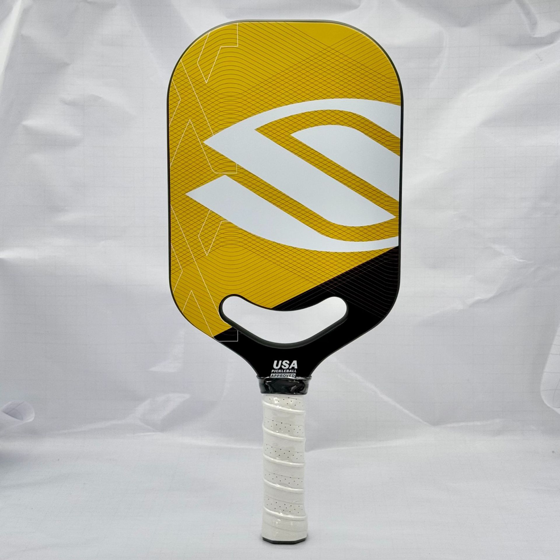 Factory Professional Usapa Certified T700 Carbon Fiber Hot-Pressed Smile Hole Frameless Pickleball Paddle for Outdoor Use and Durable