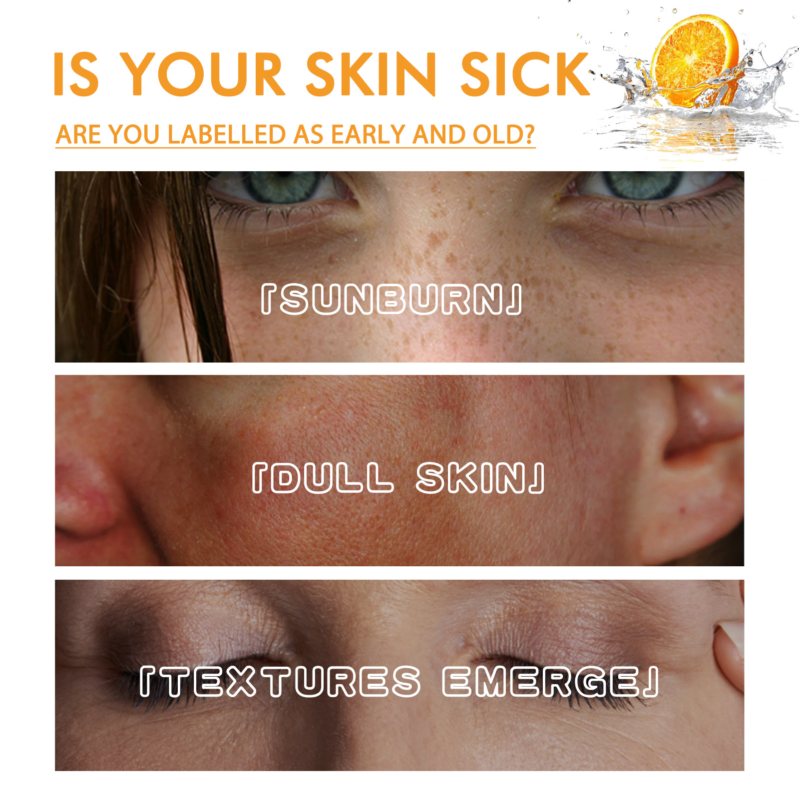 OUHOE Vitamin C Hydratační rozjasňující esence pro rozjasnění, hydrataci, zpevnění a vyhlazení jemných vrásek_voghion.com