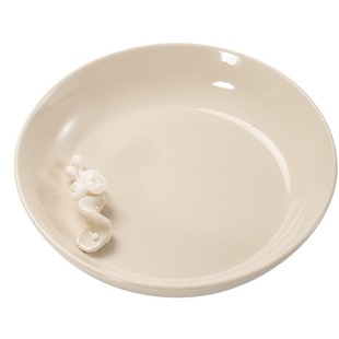 Plant Ash Nianhua Small Pot Bearing Ceramic Creative Plum Blossom Pot Pot Pot Pad Kung Fu Tea Set Accessories Chinese Fruit Plate