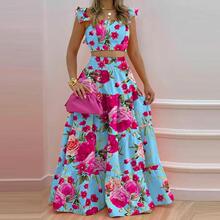 R 34965 Women's Solid Color Slit Dress Set �������ȹ��װ