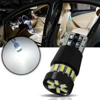 Трансграничный источник светодиодный номерной знак света 3014 чип T10-18smd декодированный свет дверная лампа