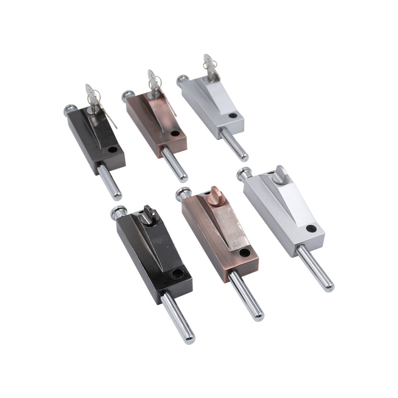 Cerradura de puerta giratoria cerradura de tierra puerta enmarcada abierta-montado cerradura de enchufe de tierra cerradura de resorte cerradura de piso de aleación de aluminio cerradura de puerta de madera