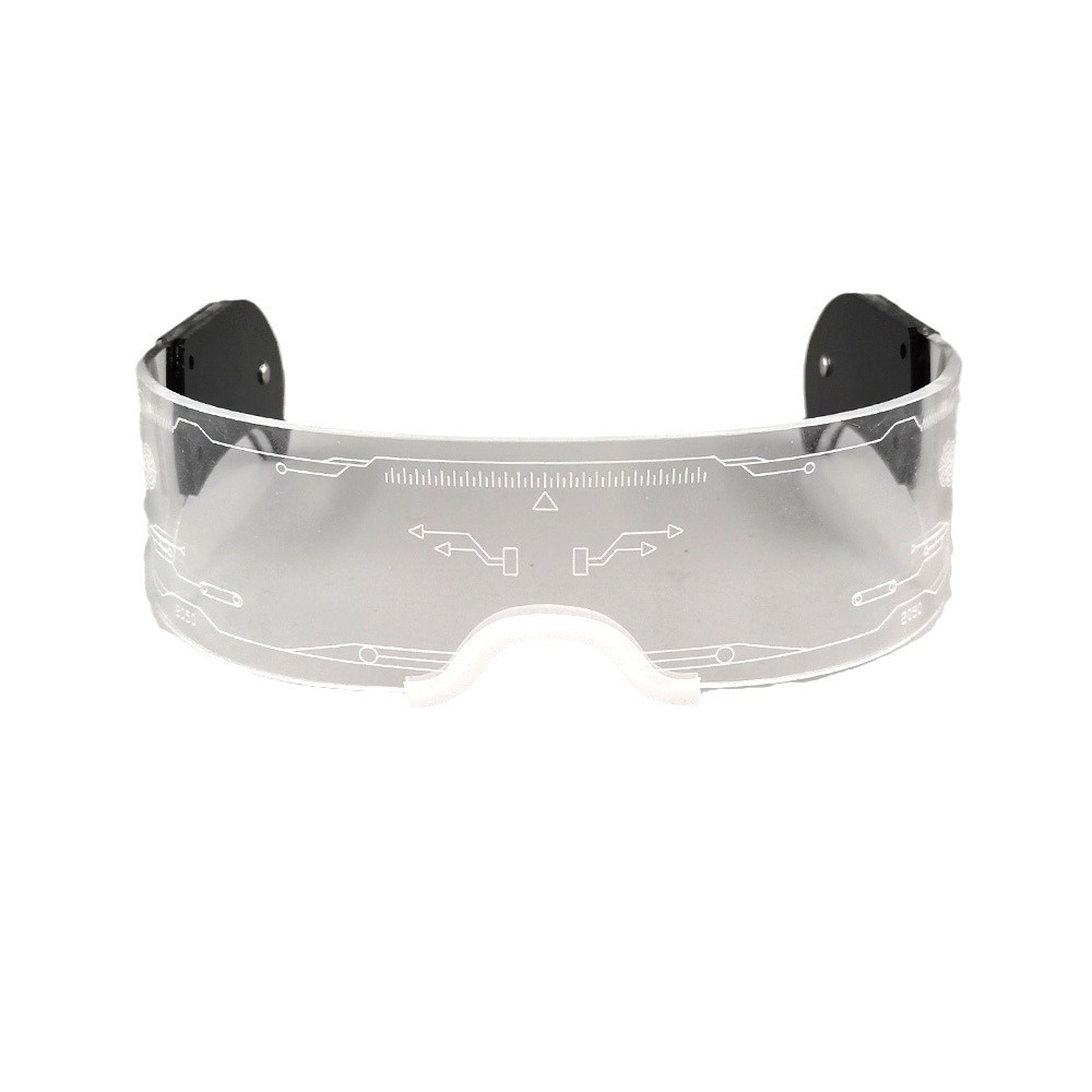 Tecnología del futuro sentido gafas luminosas fresco bar discoteca equipo de salto atmósfera apoyos LED tecnología de color gafas de sentido