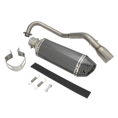 Steel Silencer Full-Section Exhaust – Motorcycle exhaust pipe