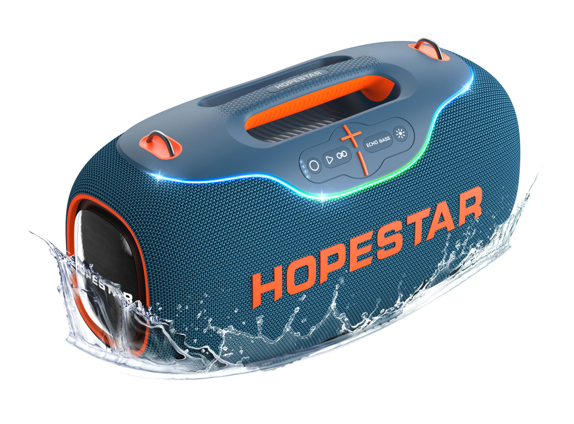 Altavoz bluetooth azul A80