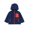 Children's autumn velvet fleece jacket suitable for men and women girl's, keep warm top with hood