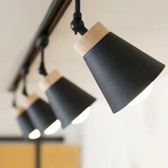 E27 シンプルなマカロントラックライトミルクティーショップホテルレストラン商業照明衣料品店トラック装飾照明器具