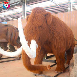 仿生远古生物猛犸象 大型动物展设计与制作 自贡仿真动物制作工厂