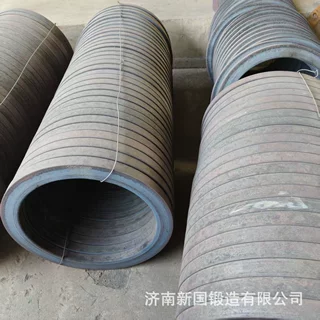 生产薄法兰 后桥加强圈 挡环 消防法兰 飞轮齿圈毛坯 环锻件