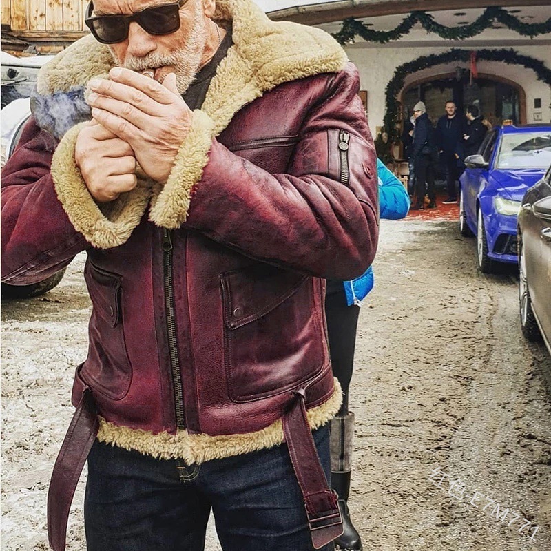Manteau épais, nouveau produit d'hiver 2024 manteau de veste pour homme avec fourrure intégrée_voghion.com