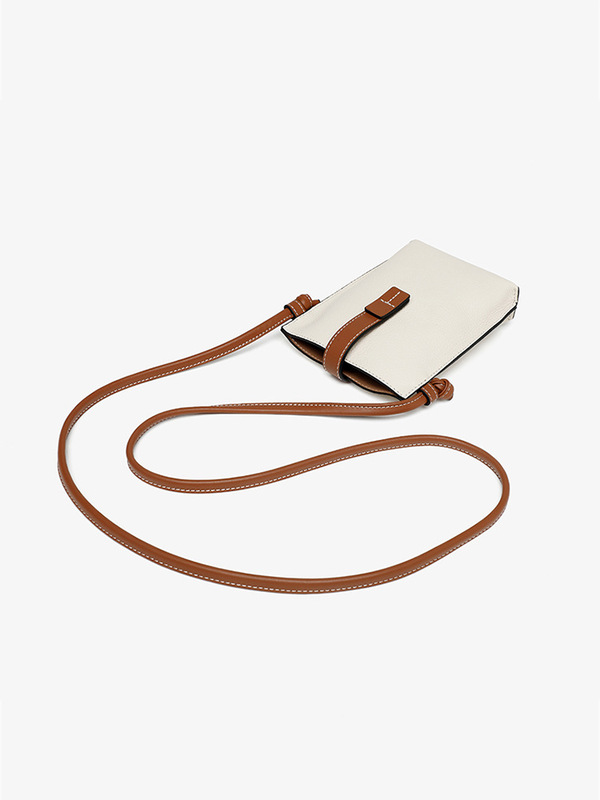 本革携帯電話バッグ、第一層牛革小さなショルダーバッグ、新しいシングルショルダークロスボディバッグ、女性用シンプルで多用途なバッグ、クロスボーダーレディースバッグ|undefined