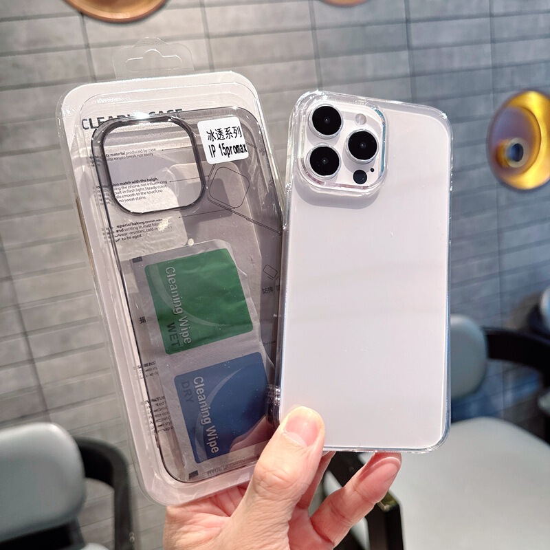 Ice-permeable iPhone 16 Case Apple 11 12 14 15Pro No Yellowing Protective Case PC Hard Case