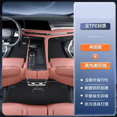 Modelə uyğun ayaqaltı | Full Coverage Car Mats Specifically - standard-tpe-door-sill-mats-black-menil-velvet-standard