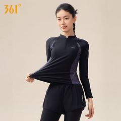 361度分体水着女性長袖長ズボン日焼け止め2025新型浮潜水着クラゲ服サーフィン服