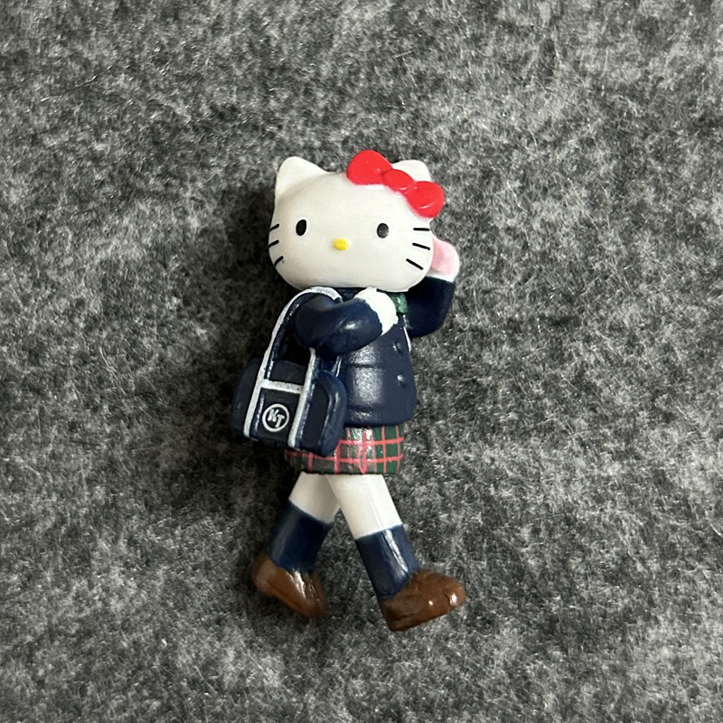 싱글 새끼 고양이 앉아 자세 고양이 고양이 미스 학생 원피스 DIY 수제 소재 액세서리 인형