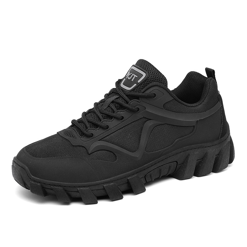 Zapatos de montaña al aire libre para hombres de otoño transpirables antideslizante desgaste caminata de montaña zapatos deportivos casuales de hombre tamaño transfronterizo