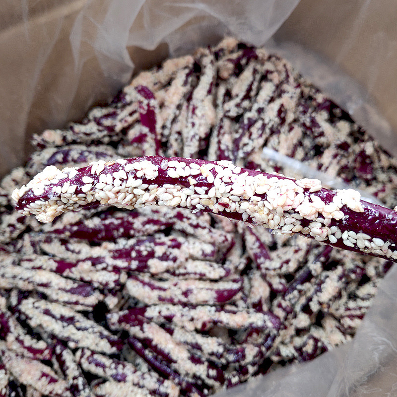 Sweet Potato Chips with Sesame Flavor, 500g, Direct Shipping