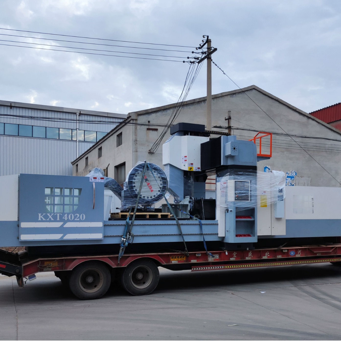 Полностью автоматический портальный фрезерный станок с ЧПУ количество фланцев