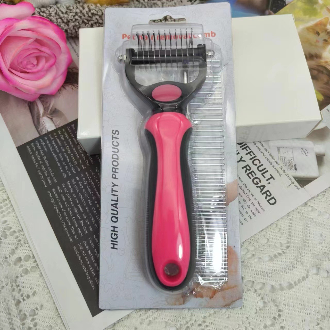 로즈 레드 [소형] 판지 포장