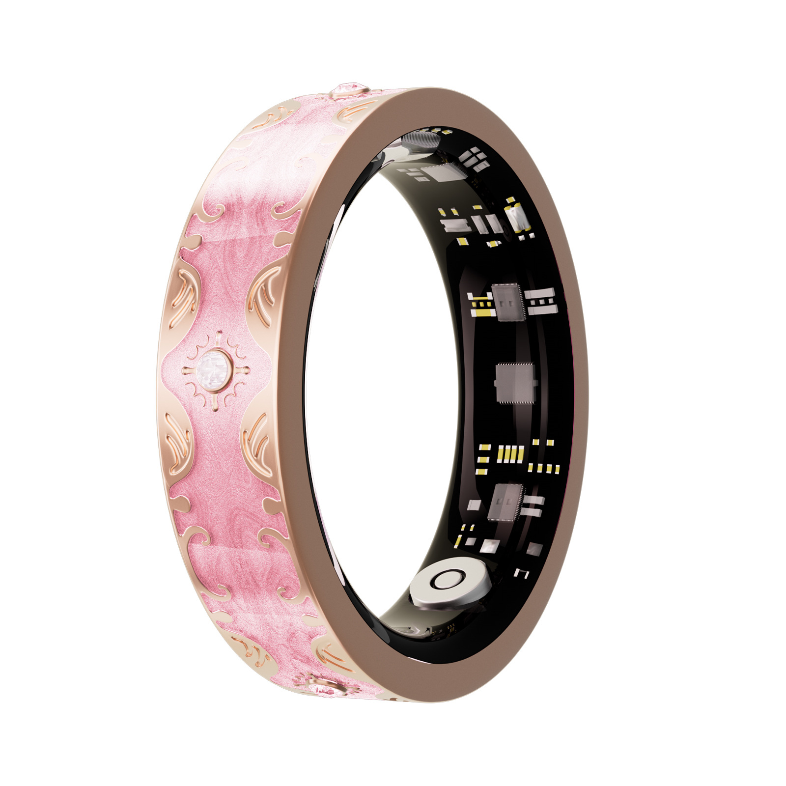 Smarter Ring Mit Herzfrequenz- Und Blutsauerstoffmessung Ip68_voghion.com