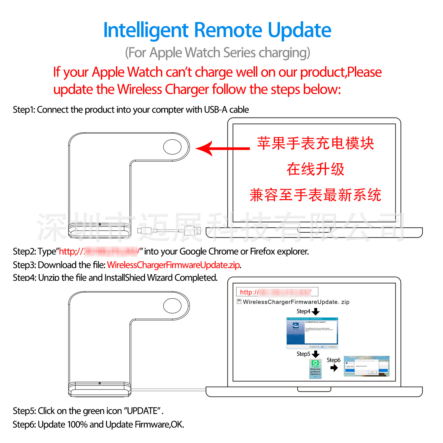 La vertical dos-en-uno 15W del cargador inalámbrico de Maidang F11 ayuna carga para el teléfono móvil/iWatch de Qi