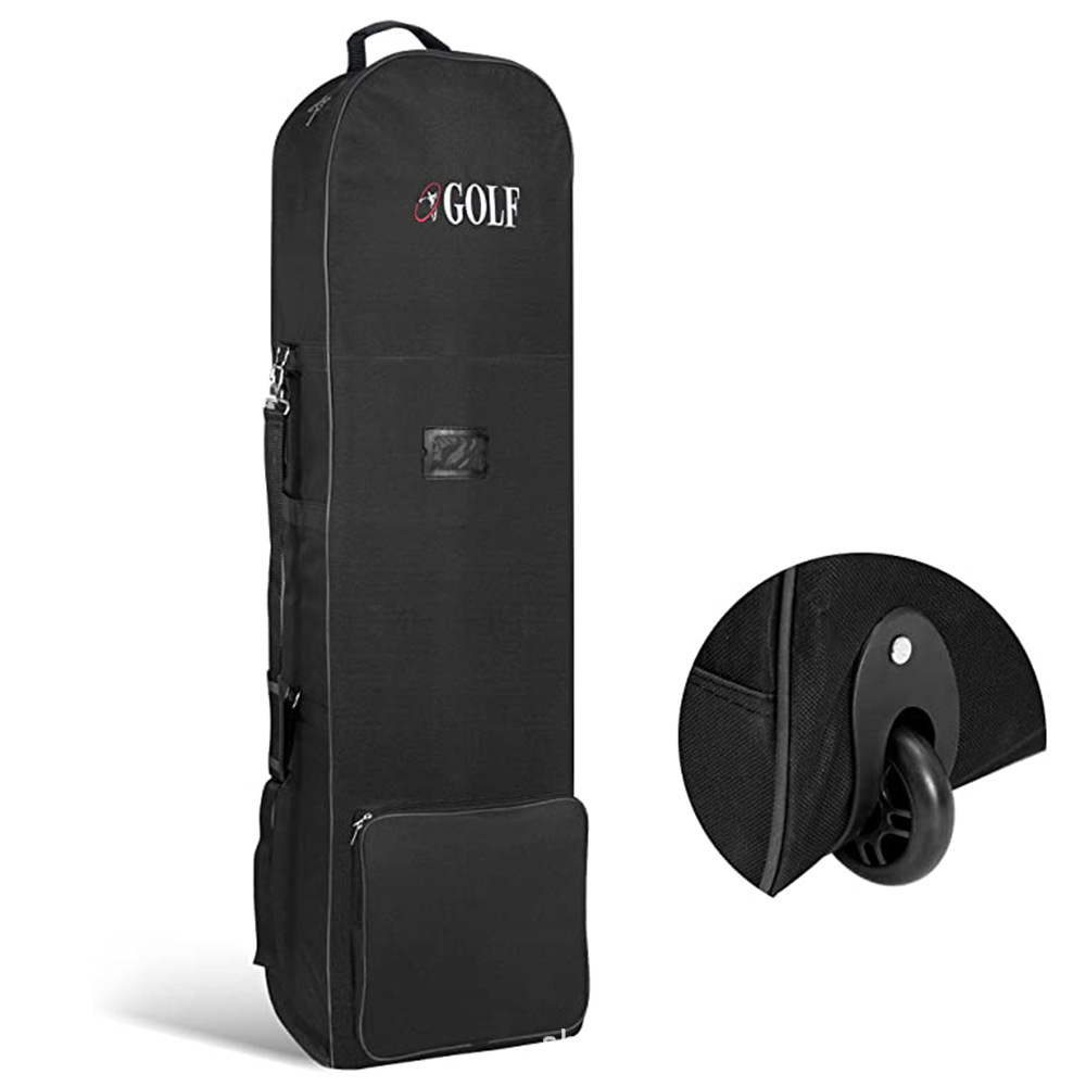 Bolsa de pelota de bolsa de aire de golf directa de fábrica con bolsa de golf de envío de una sola capa de polea plegable