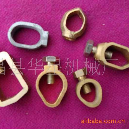 防雷避雷 防雷卡 铜 线卡线扣 接地产品配件 导线夹 电线夹