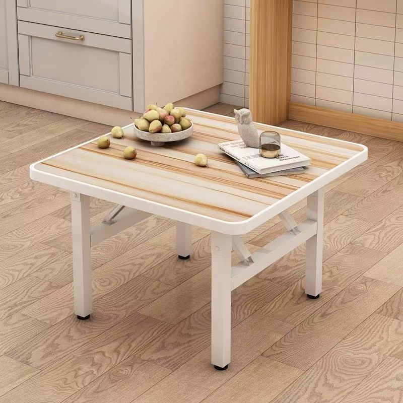 折りたたみダイニングテーブル、家庭用正方形屋台、ローテーブル、レンタルハウス、寮のダイニングテーブル、小さなフロアテーブル、シンプルな屋外用|undefined